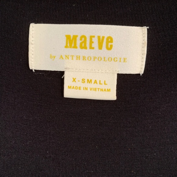 ANTHROPOLOGIE Maeve Black Sweetbow Dress - Picture 4 of 5